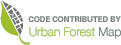 Code contributed by Urban Forest Map